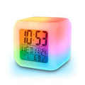 Digital Mini 7 Colours Change Digital Alarm Clock