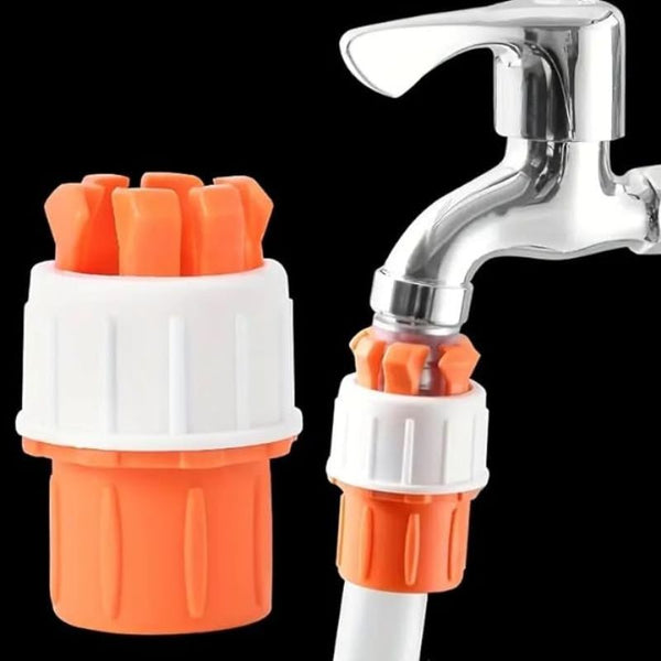 Multifunction Faucet Tight Pipe Connector | Garden & Home Tap Connector | Tight Connector Universal Adapter Coupling Mesh Water Pipe Fitting (Pack Of 1pc)