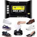 Shoes Shine Wipes Shoe Cleaner 1 Packs of 80 - Portable Wipes Quickly Remove Sports, Canvas Shoe Cleaner