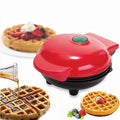 Mini Waffle Maker Machine 4 Inch- 350 Watts individual Belgian Waffles, Stainless Steel Non-Stick Pan Cakes, Small waffle Maker for Home Waffle.