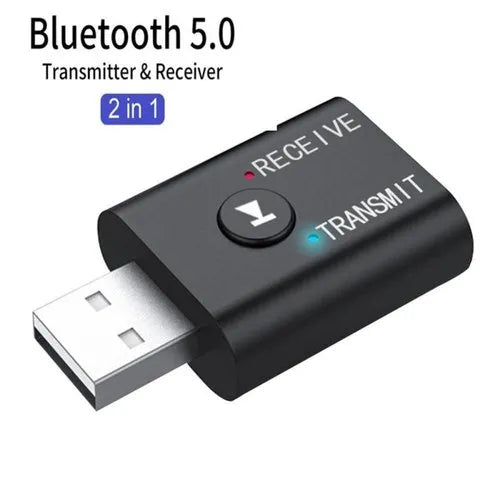 2 In 1 Bluetooth  Wireless Audio Receiver and Transmitter