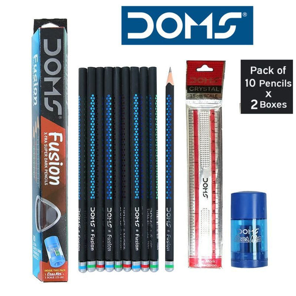 DOMS X-TRA SUPER DARK PENCIL Pencil  (Pack of 2)