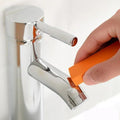 Stainless Steel Orange Eraser, Limescale Rust Glass Cleaning Eraser, Eraser for Kitchen and Bathroom (1pc)