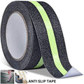 Anti Slip Tape Anti Skid Luminous Fall Resistant Tape Glow in the Dark, Self Adhesive Waterproof Non Slip Strips with Stairs and Surfaces (2inch x 5meter ) (Anti Slip Glow Tap)