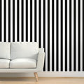 Black & White Lines Self Adhesive Wallpaper Ready to Apply Wallpaper 500 cm x 45 cm Just Peal & Apply