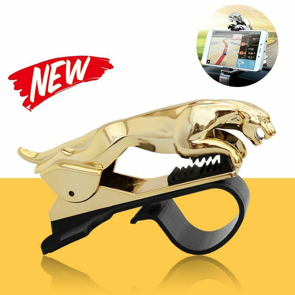 Jaguar Car Mobile Phone Holder - 360 Degree Rotation