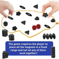 Magnetic Game Set,Magnet Game,2024 Magnetic Game,Family Games Set - Portable Tabletop Games Strategy Game Family Party