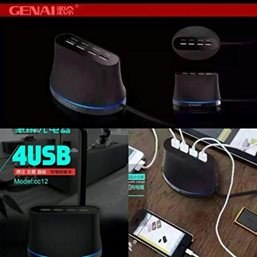 4 USB Charger Multiple Port Charging Station