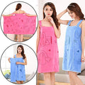 Wearable Absorbent Bath Towel