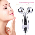 3D Massager Roller 360 Rotate Silver