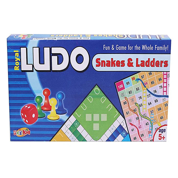 Ludo & Snakes and Ladders Annie Board Game for Kids