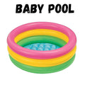 Intex Inflatable Baby Pool, Multi Color