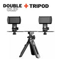DOUBLE CLIP + TRIPOD