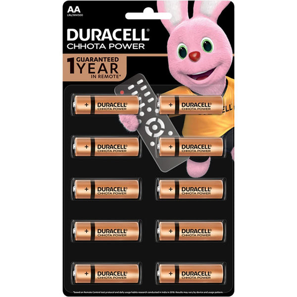 Duracell Chhota Power AA Battery Set of 10 Pcs