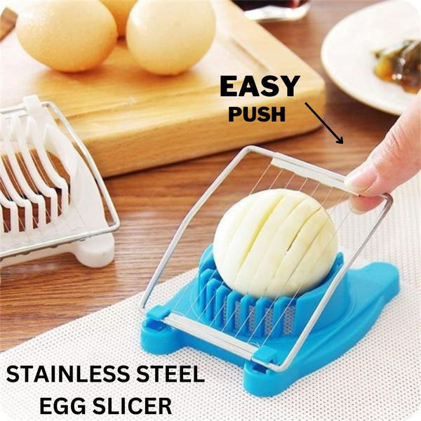 EGG SLICER STAINLESS STEEL