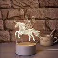 unicorn shape night lamp