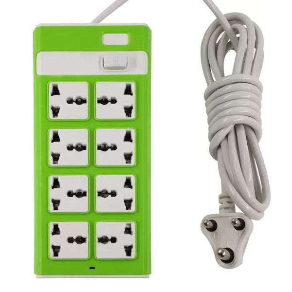 Extension Board(1 Power Plug) With 8 Socket Extension Boards