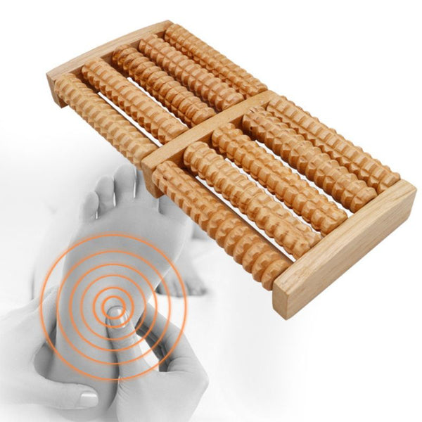 Wooden Foot Massager Roller