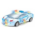 Toy Car with Lights, Push & Go