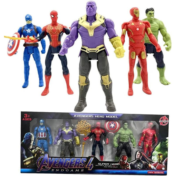 Marvel Avenger Action Figure Toy collection for Kids.(Multicolour)