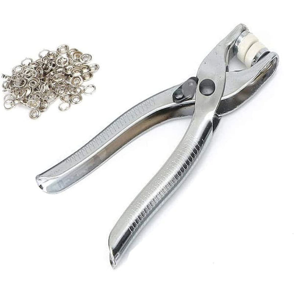 Silver Button Thickened Snap Fasteners Kit Multi Utility Plier  (1 Tools, Silver)