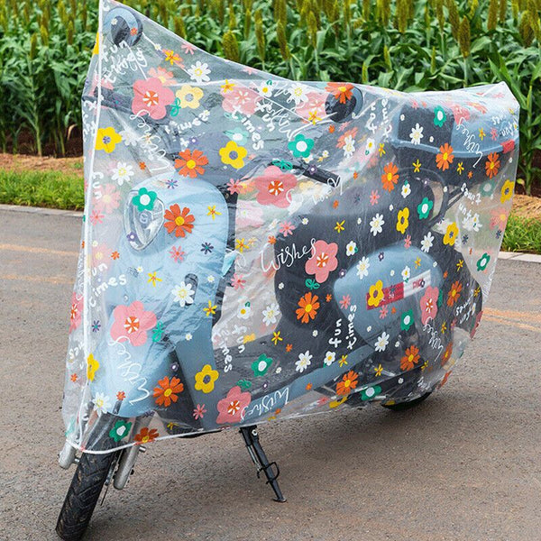 Activa & Scooty Plastic Cover Outdoor Rain Dust Waterproof Large Protector Universal