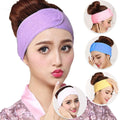 Headband Accessories Bath Makeup Hair Wrap Salon SPA Beauty Bath with Adjustable Stretch