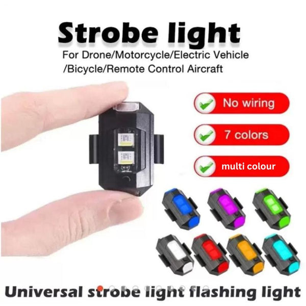 Multi colour light with flashing mode 1pc